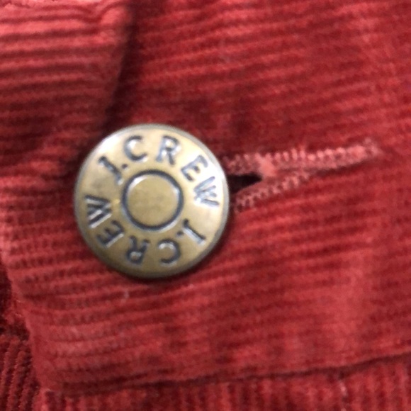 J.Crew Women’s Corduroy Pant Terra-cotta Boot cut Size small Bo ho Autumn core - Picture 8 of 17